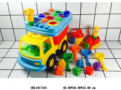 沙滩玩具套装 滑行车_OBL1817101