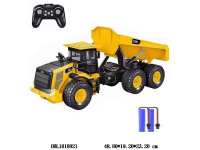 9通遥控运输车配USB线 车身3.7V锂电池包电 遥控器2*AA不包电 2.4G_OBL1818921