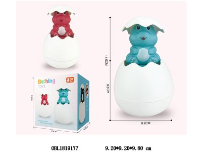 浴室喷水恐龙蛋 2色混装_OBL1819177