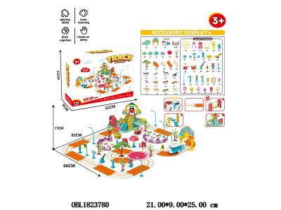 电动轨道车3*AAA不包电_OBL1823780