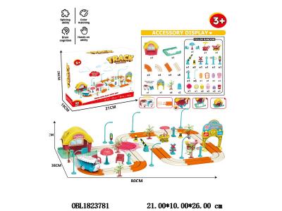 电动轨道车3*AAA不包电_OBL1823781