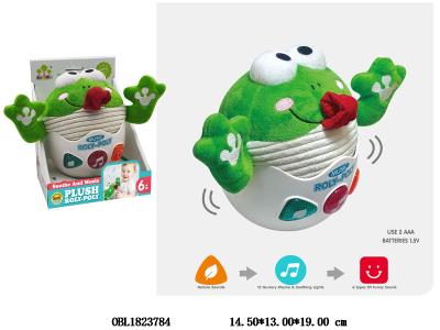 安抚不倒翁青蛙 带声光 2*AAA不包电_OBL1823784