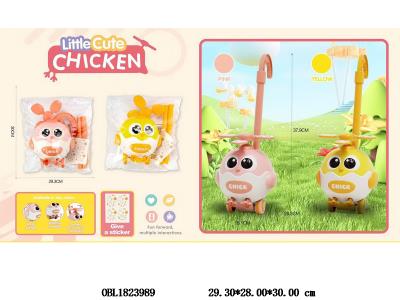 小鸡手推车 2色混装_OBL1823989