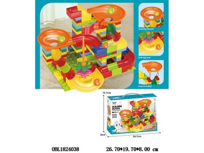 益智大颗粒滑道积木 106PCS_OBL1824038