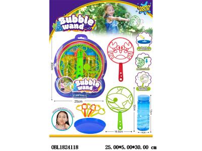 泡泡套装 鲨鱼/螃蟹泡泡圈混装_OBL1824118