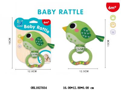 手把摇铃 布绒鸟_OBL1827654