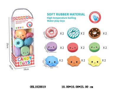 软胶戏水浴室过家家甜品套装_OBL1828819