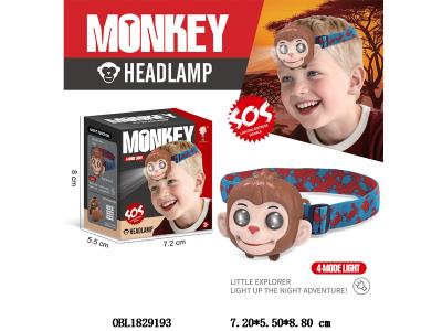 猴子头灯 3*AAA不包电_OBL1829193