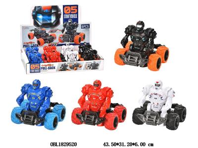 双回力机器人 4色混装 8只装一展示盒_OBL1829520