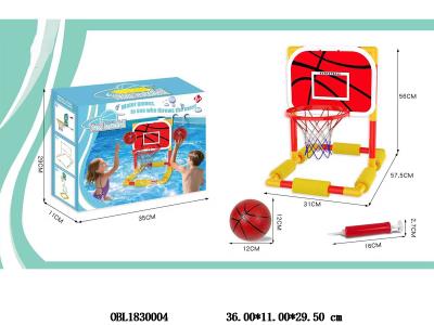 水上篮球架套装 球出厂无充气_OBL1830004