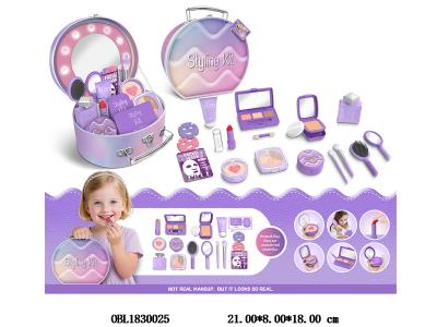 化妆品手提盒套装 假塑料化妆品 不能涂抹_OBL1830025