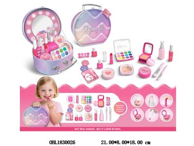 化妆品手提盒套装 假塑料化妆品 不能涂抹_OBL1830026