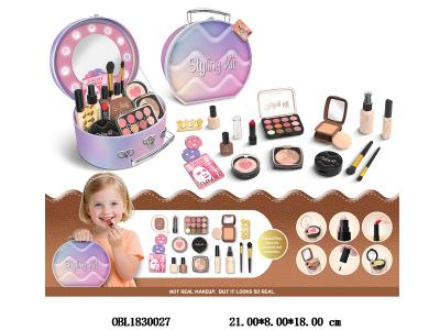 化妆品手提盒套装 假塑料化妆品 不能涂抹_OBL1830027