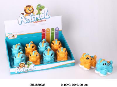 卡通惯性恐龙 2色混装 8只装1展示盒_OBL1830038