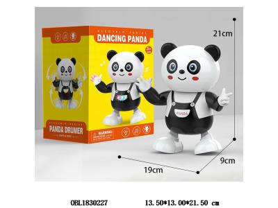 电动熊猫 带灯光音乐跳舞 3*AA不包电_OBL1830227