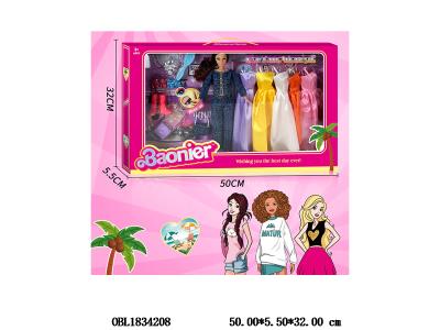 11.5寸实身芭芘套装 主体衣服1款1色_OBL1834208