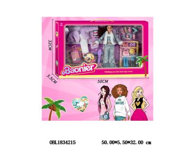 11.5寸实身芭芘套装 主体衣服1款1色_OBL1834215