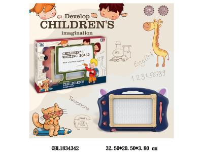 卡通天猫磁性黑白画板_OBL1834342