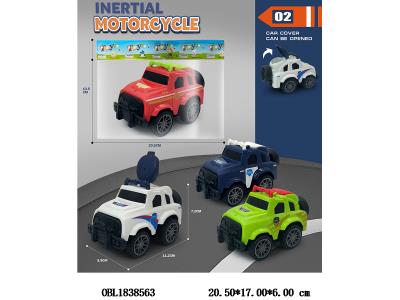 惯性卡通车 4色混装_OBL1838563