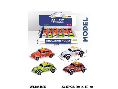 合金回力车 4色混装 12只装一展示盒_OBL1844825