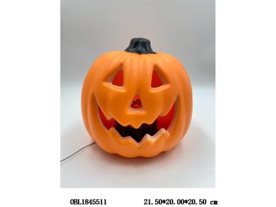 镂空南瓜灯 幻彩底座带音乐 3*AA不包电_OBL1845511