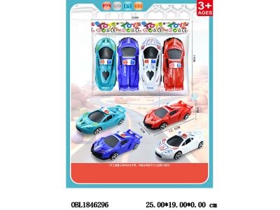 4只装回力警车 2款4色混装_OBL1846296