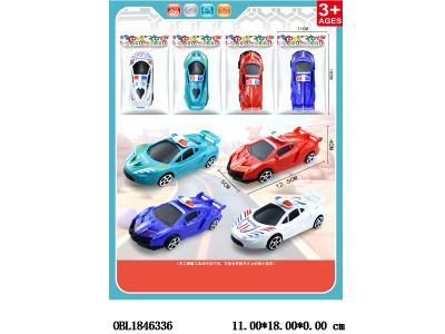 回力警车 2款4色混装_OBL1846336