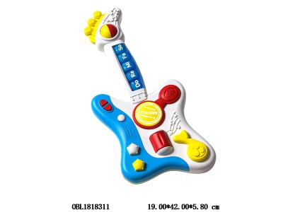 多功能吉他带灯光音乐 3*AA不包电_OBL1818311