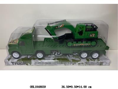 惯性平板车拖滑行挖掘机_OBL1848659