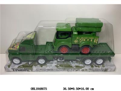 惯性平板车拖惯性火箭炮车_OBL1848675