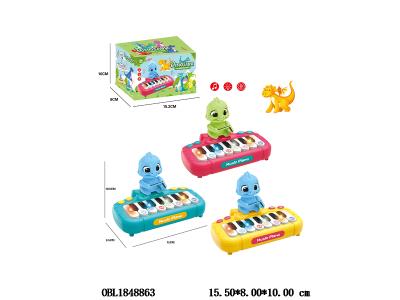 电子琴 3*AA不包电 3色混装 棘龙_OBL1848863