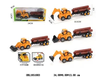 按压惯性车 拖木头 可装糖 4款混装_OBL1851003