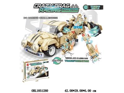 益智积木 变形机甲 346PCS_OBL1851280