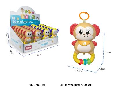 卡通猴子带灯光音乐 2*AA不包电 2色混装 24个装一展示盒_OBL1852706