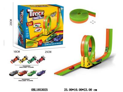 合金滑行轨道车套装 配随机2只合金滑行方程车 随机2只合金滑行车_OBL1853025