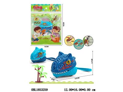 咬手牛角龙回力车钥匙扣_OBL1853259