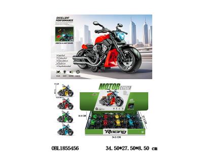 回力摩托车 带声光 3*AG13包电 3色混装 16只装一展示盒_OBL1855456