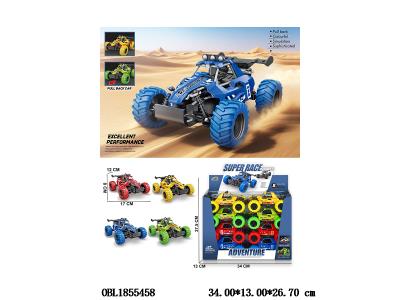 回力赛车 4色混装 8只装一展示盒_OBL1855458