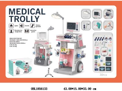 牙科医疗车套装带灯光声音 2*AG10包电 2*AG13包电 4*AAA不包电 2*AA不包电_OBL1856133