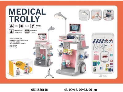 牙科医疗车套装带灯光声音 2*AAA不包电 2*AA不包电_OBL1856146