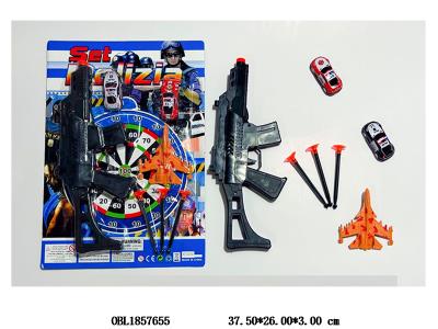 软弹枪套装 配2只回力小车 1只飞机_OBL1857655