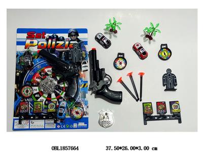 软弹枪套装 配2只回力小车_OBL1857664