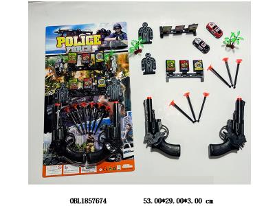 2支装软弹枪套装 配2只回力小车_OBL1857674