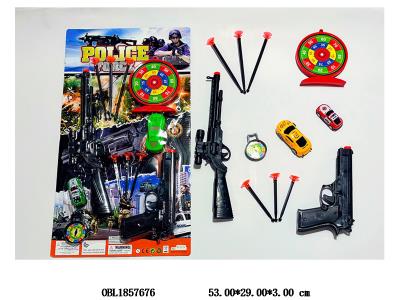 2支装软弹枪套装 配1只回力小车 1只滑行小车_OBL1857676