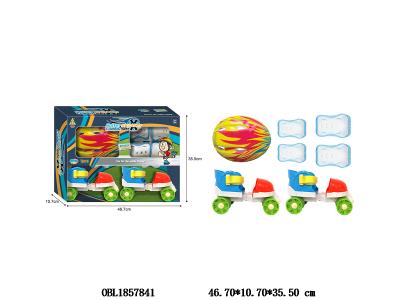 轮滑护具护帽套装_OBL1857841