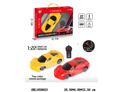 二通遥控车 车身3*AA不包电 遥控2*AA不包电 2.4G频率 3色混装_OBL1858653