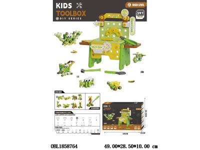 益智拼装螺丝积木套装 400PCS_OBL1858764