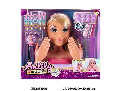 棕肤色半身模特娃娃套装_OBL1858988