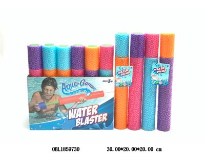 35CM双六边图案珍珠棉水炮 4色混装 24支装一展示盒_OBL1859730