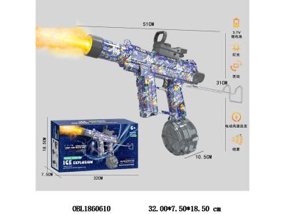 电动连动水枪带灯光喷雾 500ml 配USB线 3.7V电池包电_OBL1860610